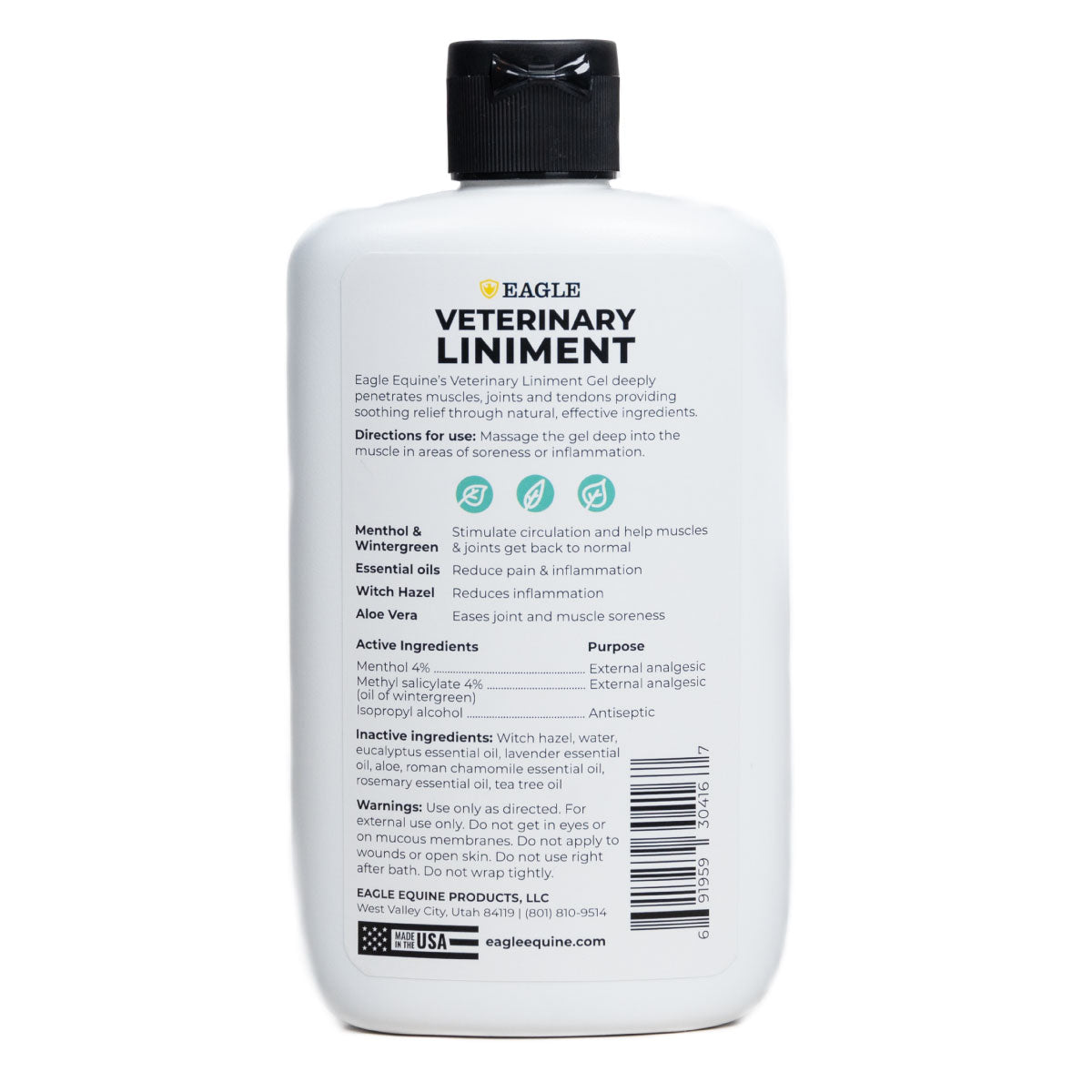 Veterinary Liniment Gel for Horses