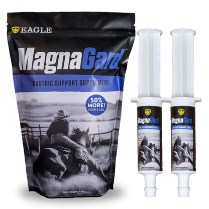 MagnaGard 6 lb bag with two Pre-Performance Paste tubes — gastric support bundle